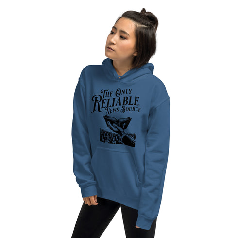 The Only Reliable News Hoodie Christian Bible Verse Hoodie